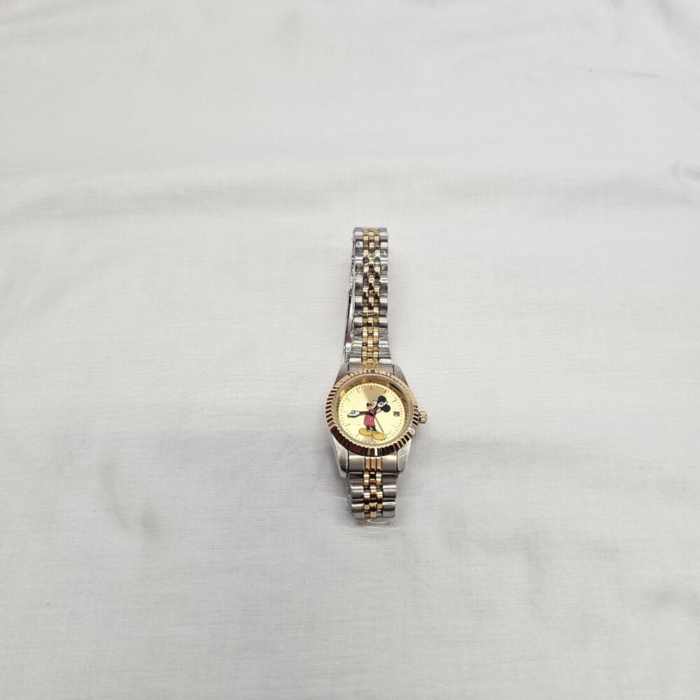 Disney Mickey Mouse Watch womens by watch factory p234-2657-4 18225 metal - Picture 9 of 10